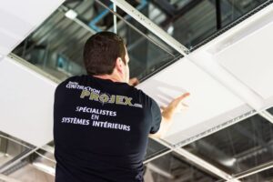 Acoustique plafond suspendu projex