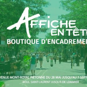 Affiche en tête