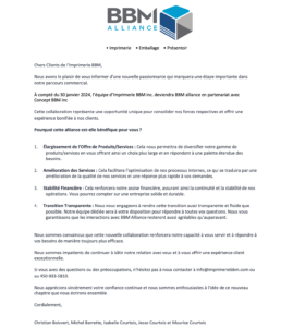 Bbm alliance inc