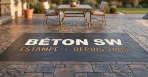 Béton s w estampé inc