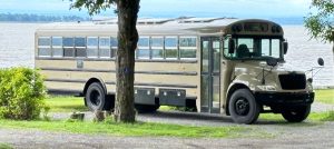 Québec skoolie conversion