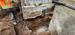 Stabili pieux excavation